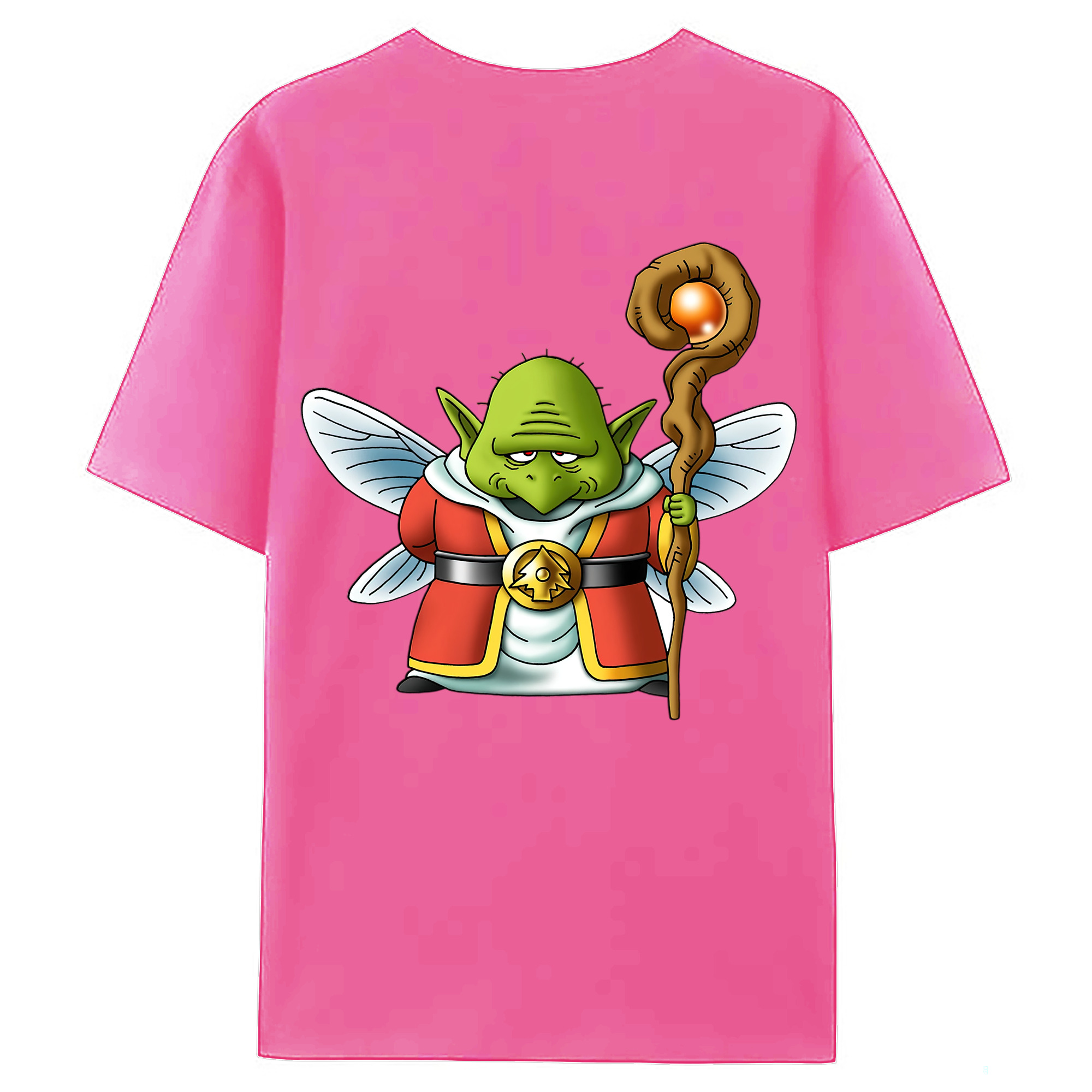 （画像用） ドラゴンクエスト Doragon Kuesuto Dragon Quest レディース半袖Tシャツ(バックプリント)